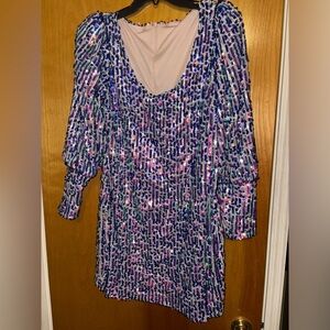 Sequin Dress prom wedding birthday! This dress is so pretty. 
Great condition.
